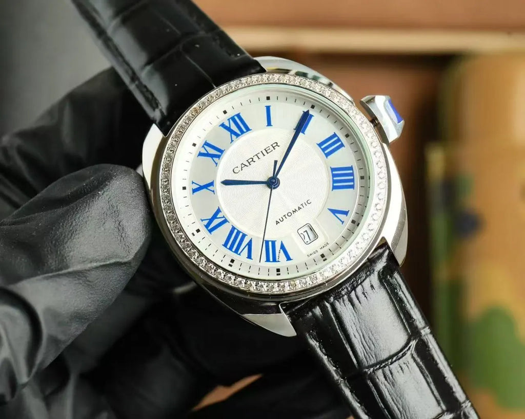 Cartier Ronde Louis Automatic Watch - Hình 6