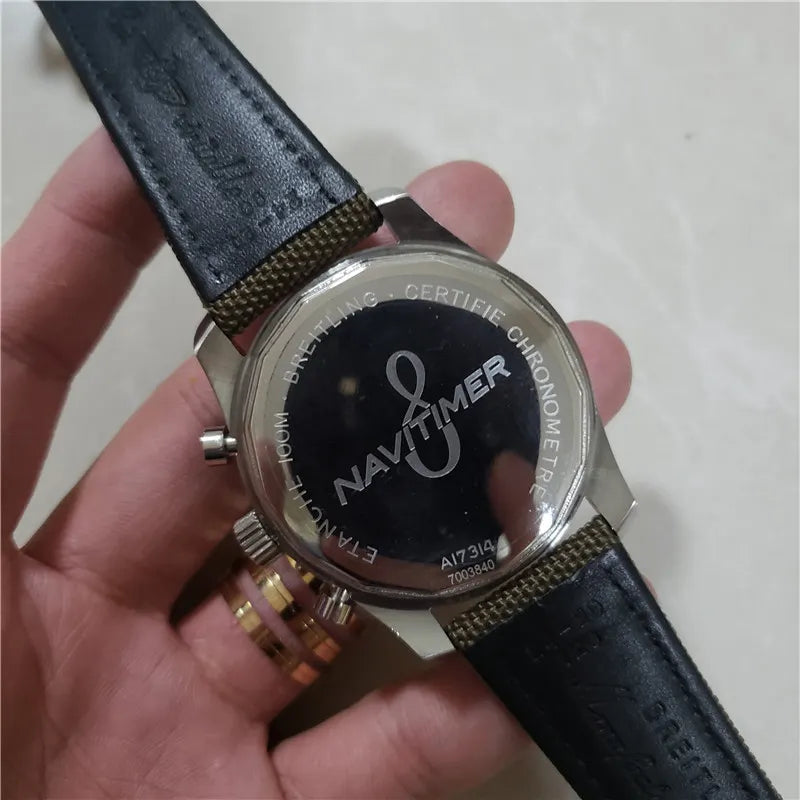 Breitling Aviator 8 Green Dial - Hình 3