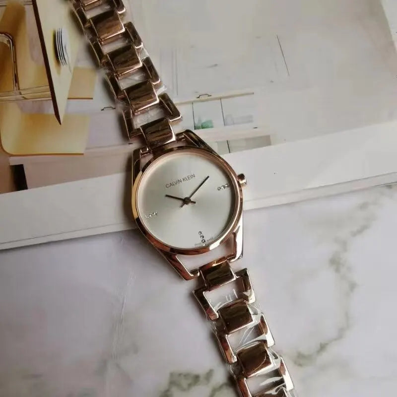 Calvin Klein Rose Gold Watch - Hình 4