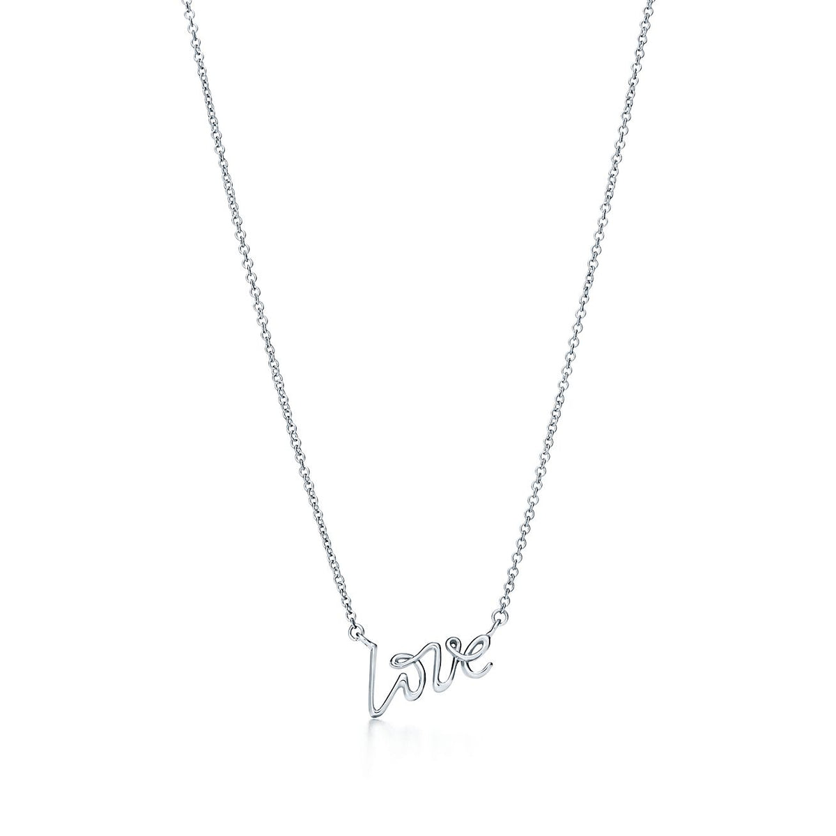 Tiffany Paloma S Graffiti Love Necklace