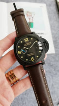 Panerai Carbotech Brown Leather