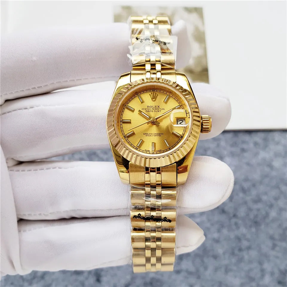 Rolex Datejust 31 Gold - Hình 4