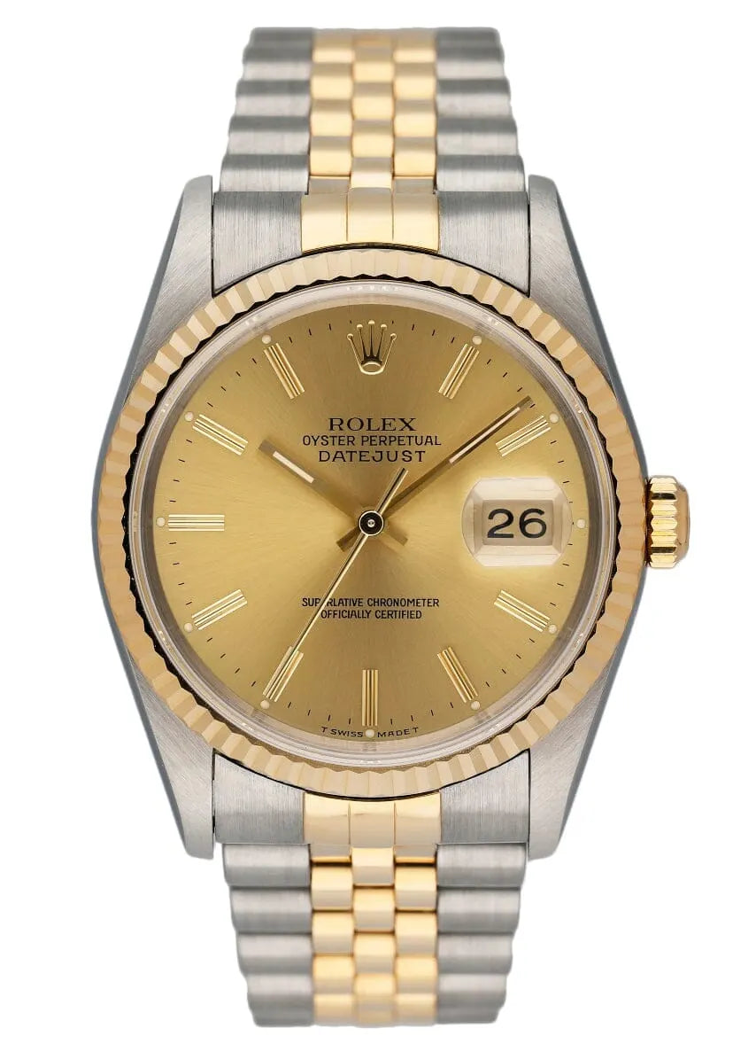 Rolex Two-Tone Champagne Dial datejust