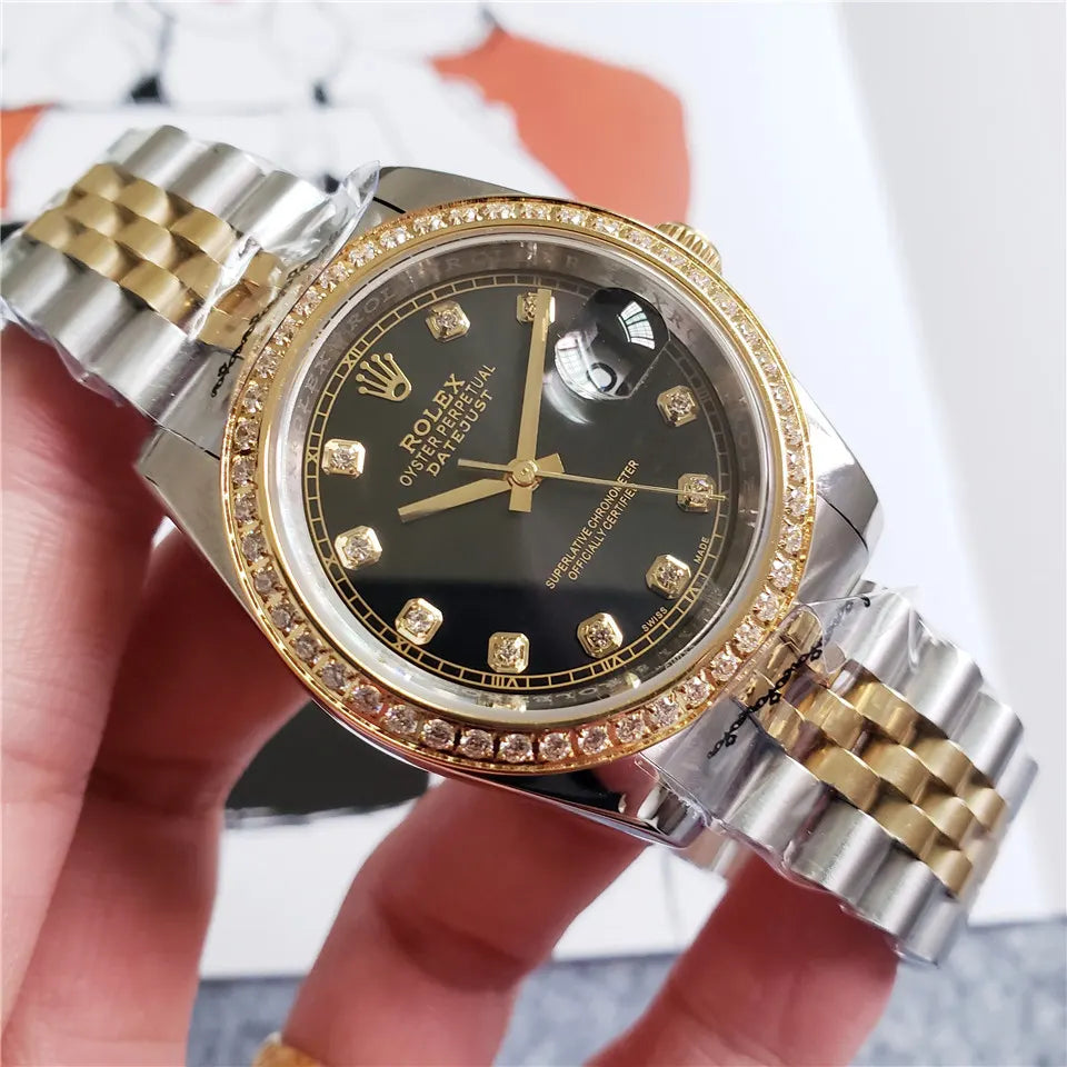 Rolex Black Diamond Jubilee Two-Tone - Hình 7