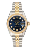Rolex Bi-Metal Blue Diamond