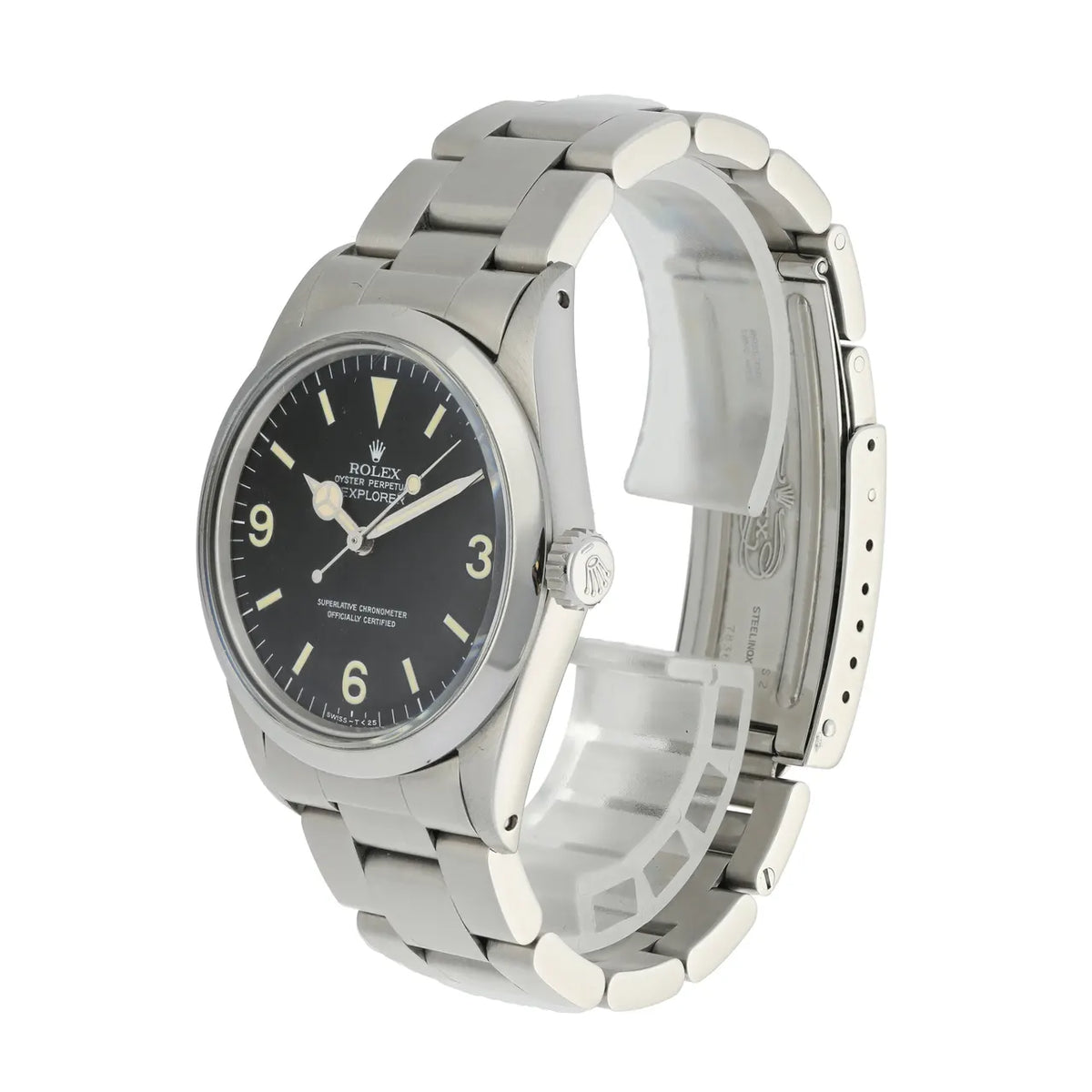 Rolex Explorer Black Dial oyster - Hình 4