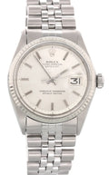 stainless Rolex Datejust Silver Dial