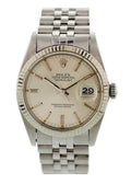stainless Rolex Datejust Champagne Dial
