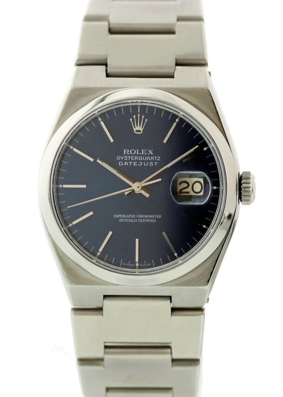 Rolex Slate Dial Stainless