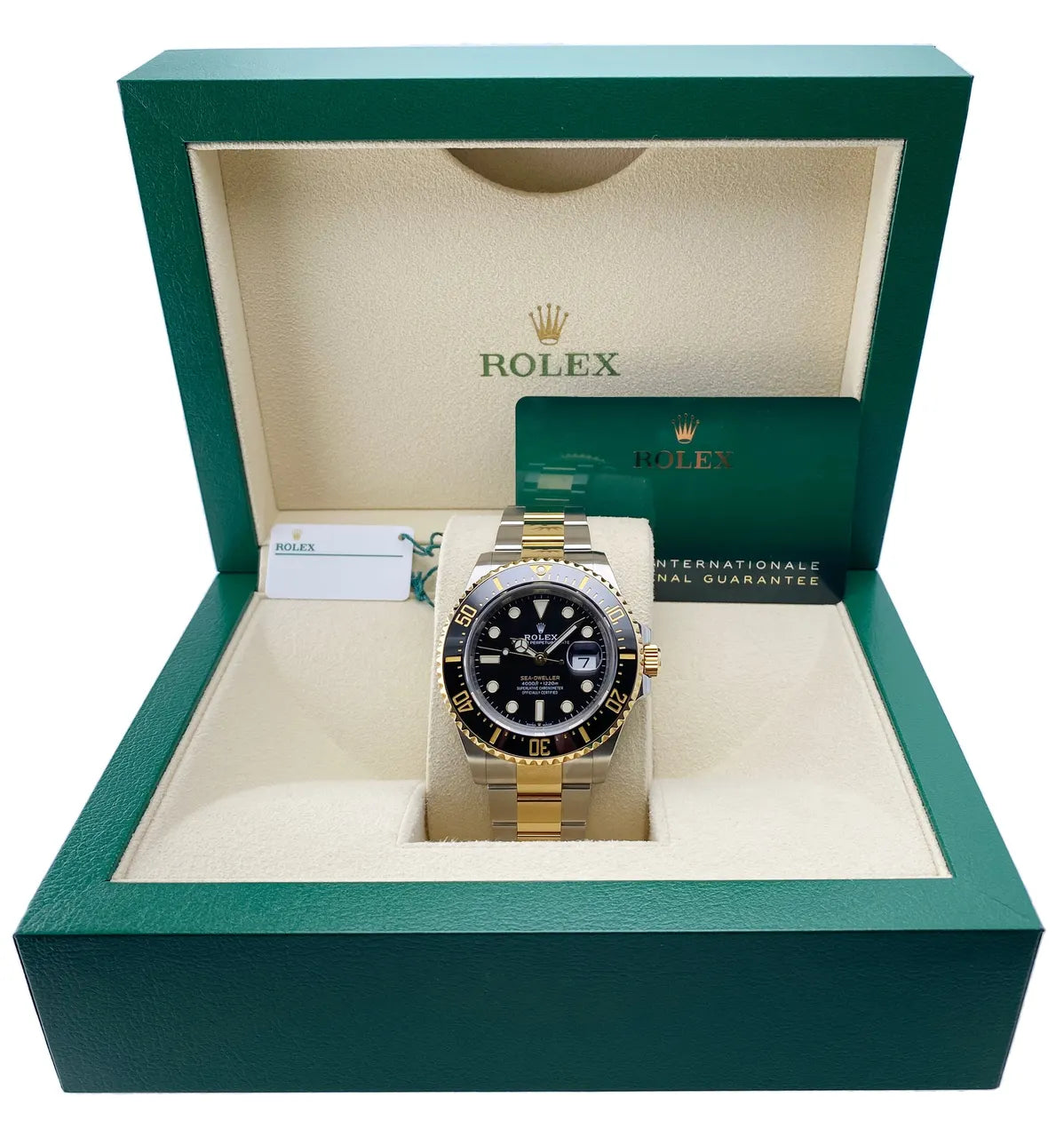 black Rolex Sea-Dweller Two-Tone - Hình 2