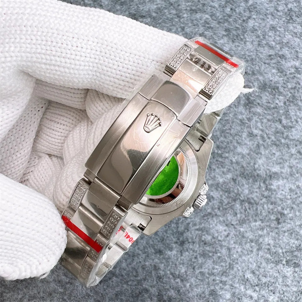 blue Rolex Diamond Submariner - Hình 7