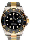 Rolex Two-Tone Submariner Black