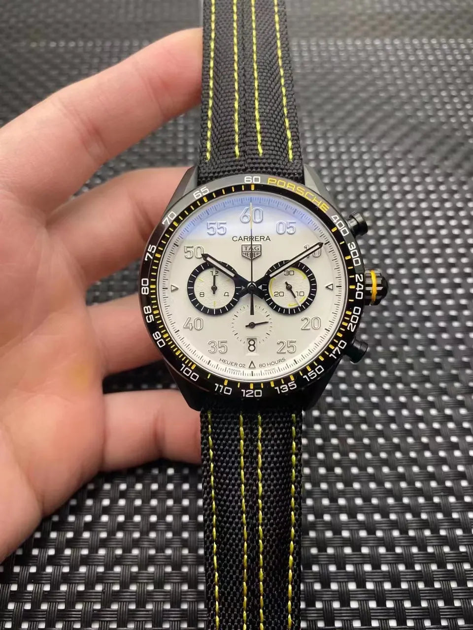 TAG Heuer Carrera Porsche White Dial - Hình 6