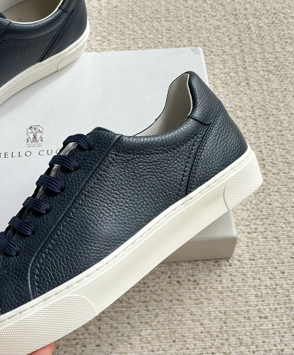 Brunello Cucinelli Textured Low-Top Sneakers — hero