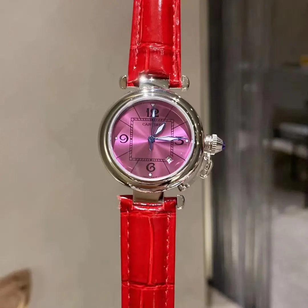 Cartier Pink Dial Watch